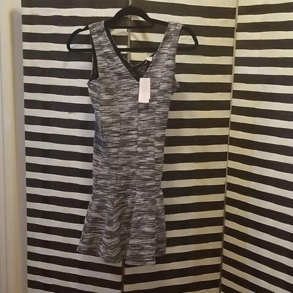 Banana Republic mermaid hem tweed look dress - Picture 1 of 5